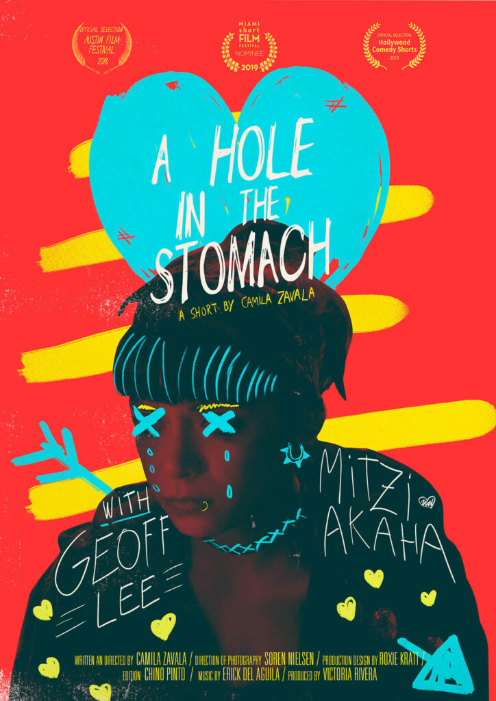 A hole in the stomach